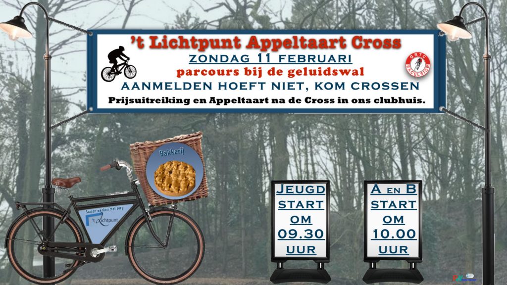 11 februari: Appeltaart-cross