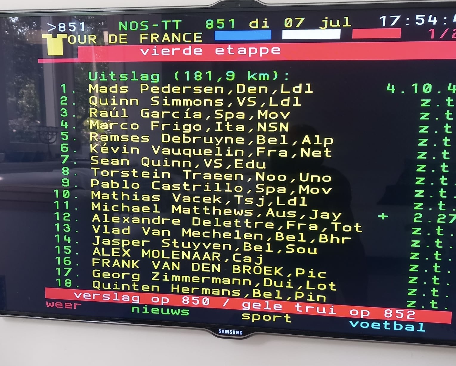 Alex Molenaar is weer op de afspraak